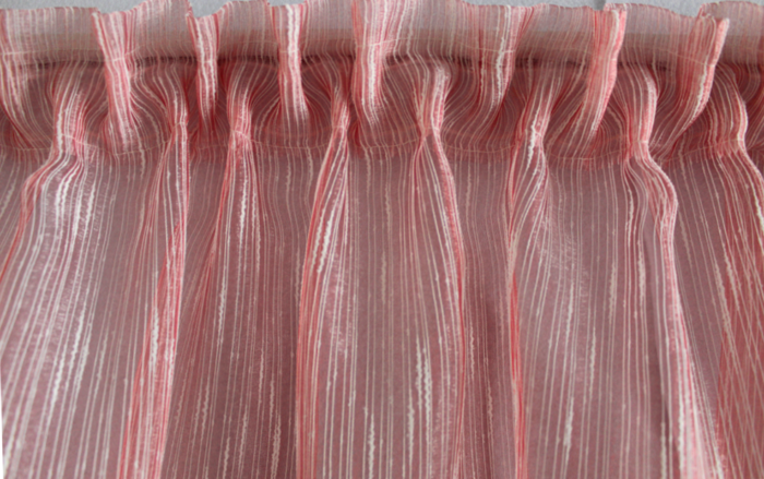 Roosa organza-vuaalkangas - Image 5