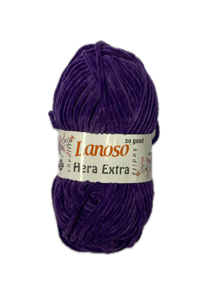 Velvet/šanill lõng tumelilla