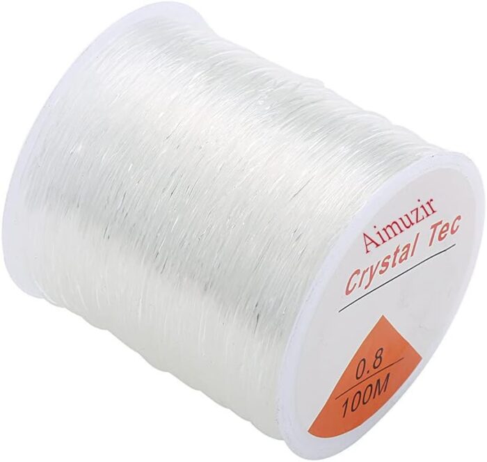 Elastne silikoonist pärlikumm 0,8mm/100m