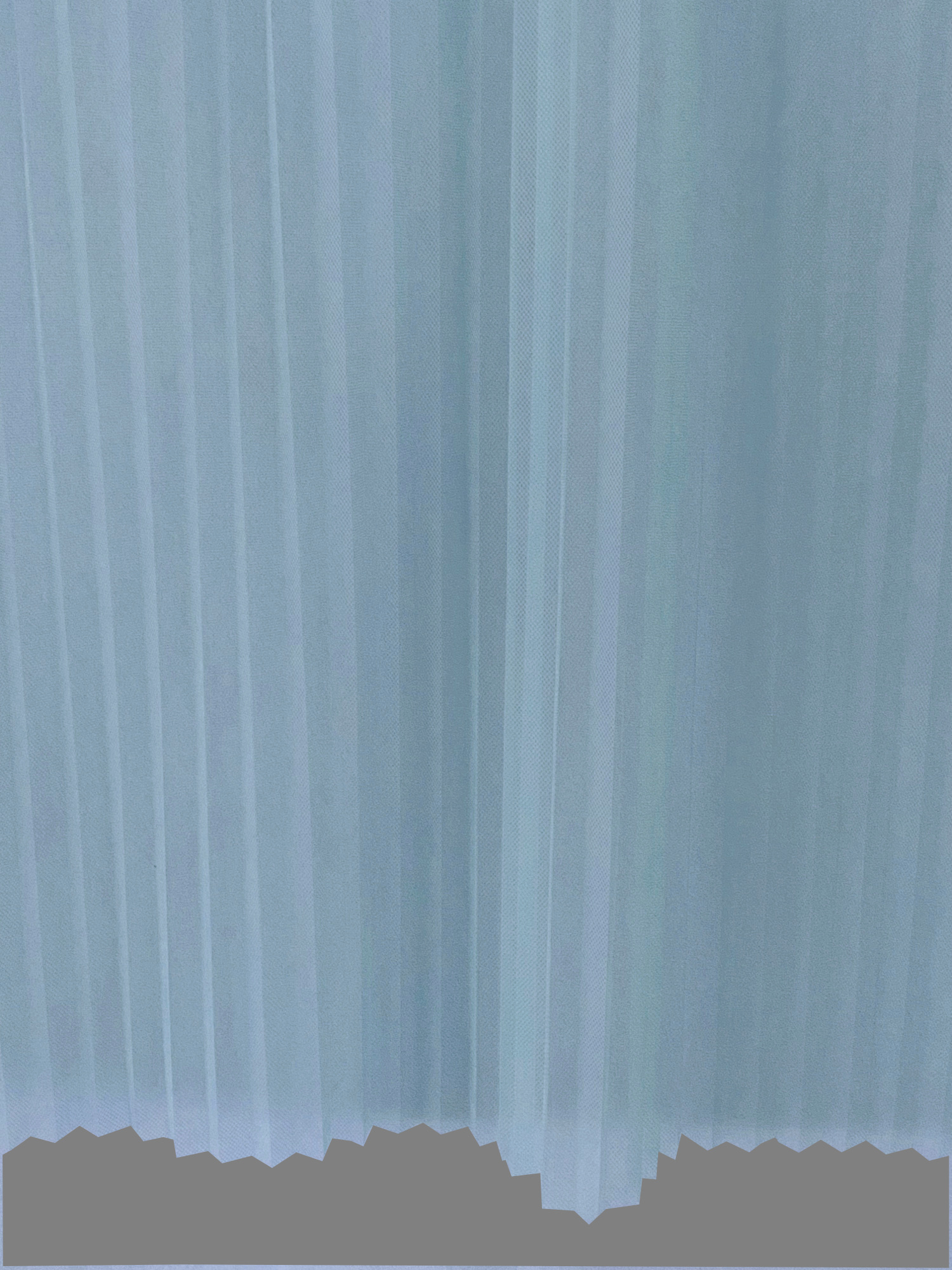 Plisseeritud dekoratiiv-vuaalkangas: hele mint - Image 3